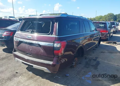 2020 Ford Expedition Platinum Max from USA, damaged, VIN 1FMJK1MTXLEA55213